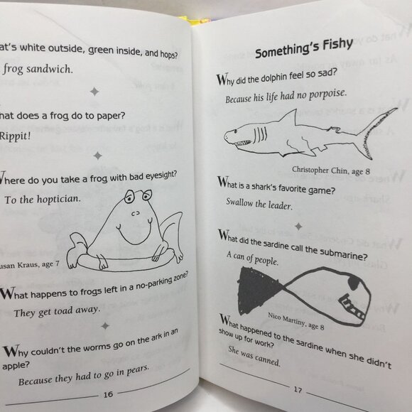 Lot 3 Books Kids Are Punny 2 More Jokes Rosie O'Donnell Moonbird Pedro Present - Picture 4 of 16